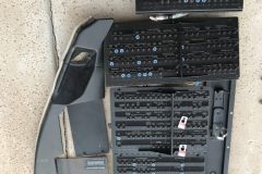 OEM Circuit Breaker panels and misc parts from a Boeing 737-700
