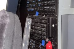The P6 Circuit Breaker Panels installed behind the First Officer Seat.