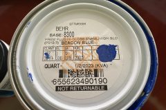BEHR Beacon Blue Paint Color