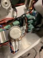 Spoiler potentiometer