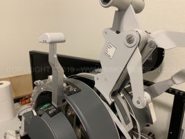 Flap lever and right Throttle lever