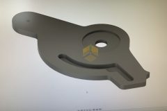 Replicated 3D model of reverser lockout