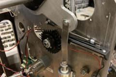 New aluminum lockout mechanism, solenoid and 3D potentiometer bracker