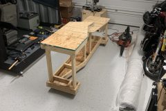 Wood collimator side base construction