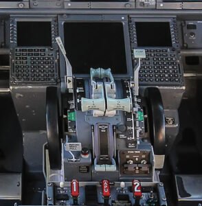 A real Boeing 737NG Throttle Quadrant