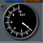 APU EGT Gauge