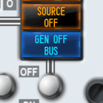 GEN BUS OFF 2 Indicator