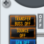 Transfer Bus OFF 1 Indicator