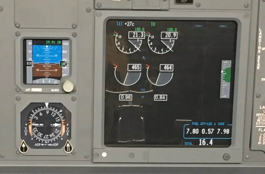 Scan Instruments 737 Main Instrument Panel (MIP) - SimObsession - Home Built Boeing 737-800 ...